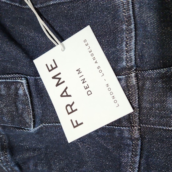 Nwt Frame Denim Suspender Jumpsuit - Picture 9 of 9